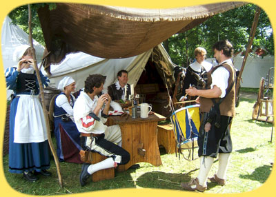 Gruppen im Lager