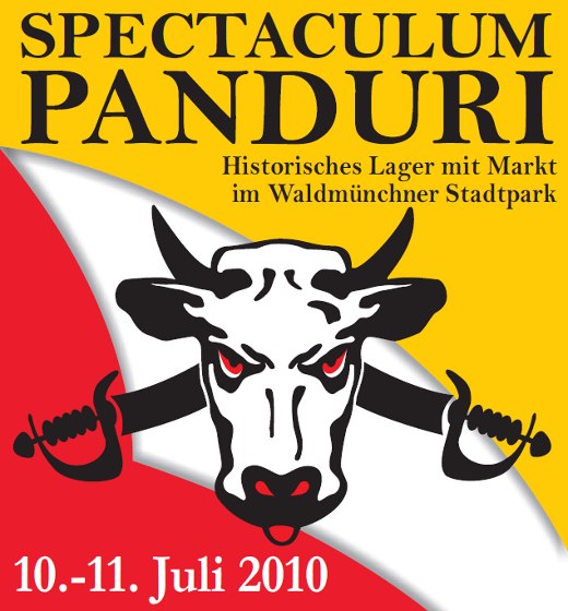 Pandurenfest Spectaclum Panduri - Historisches Lager mit Markt im Waldm�nchner Stadtpark